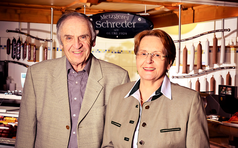 Max und Adele Schreder - Firmeneigentümer